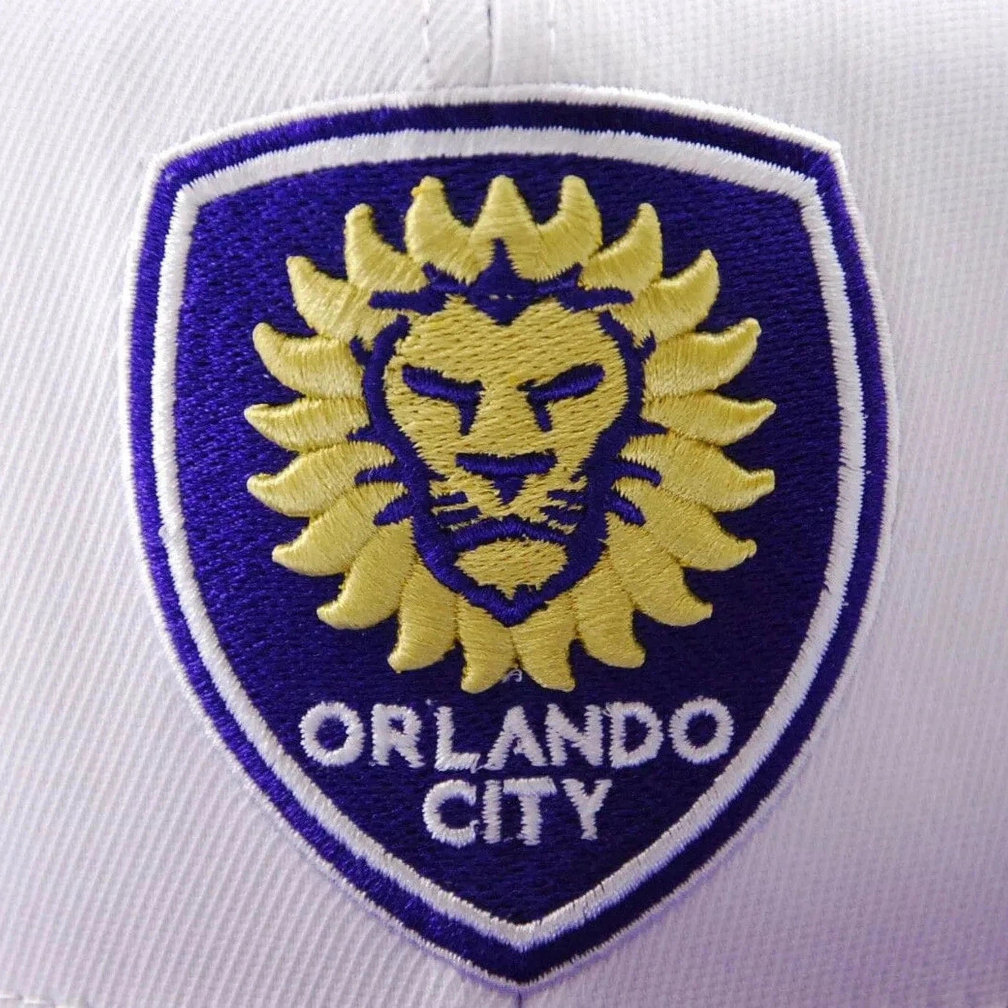 Orlando City SC Adidas VI83Z MLS Launch Soccer Team Snapback Hat Flat Bill Cap