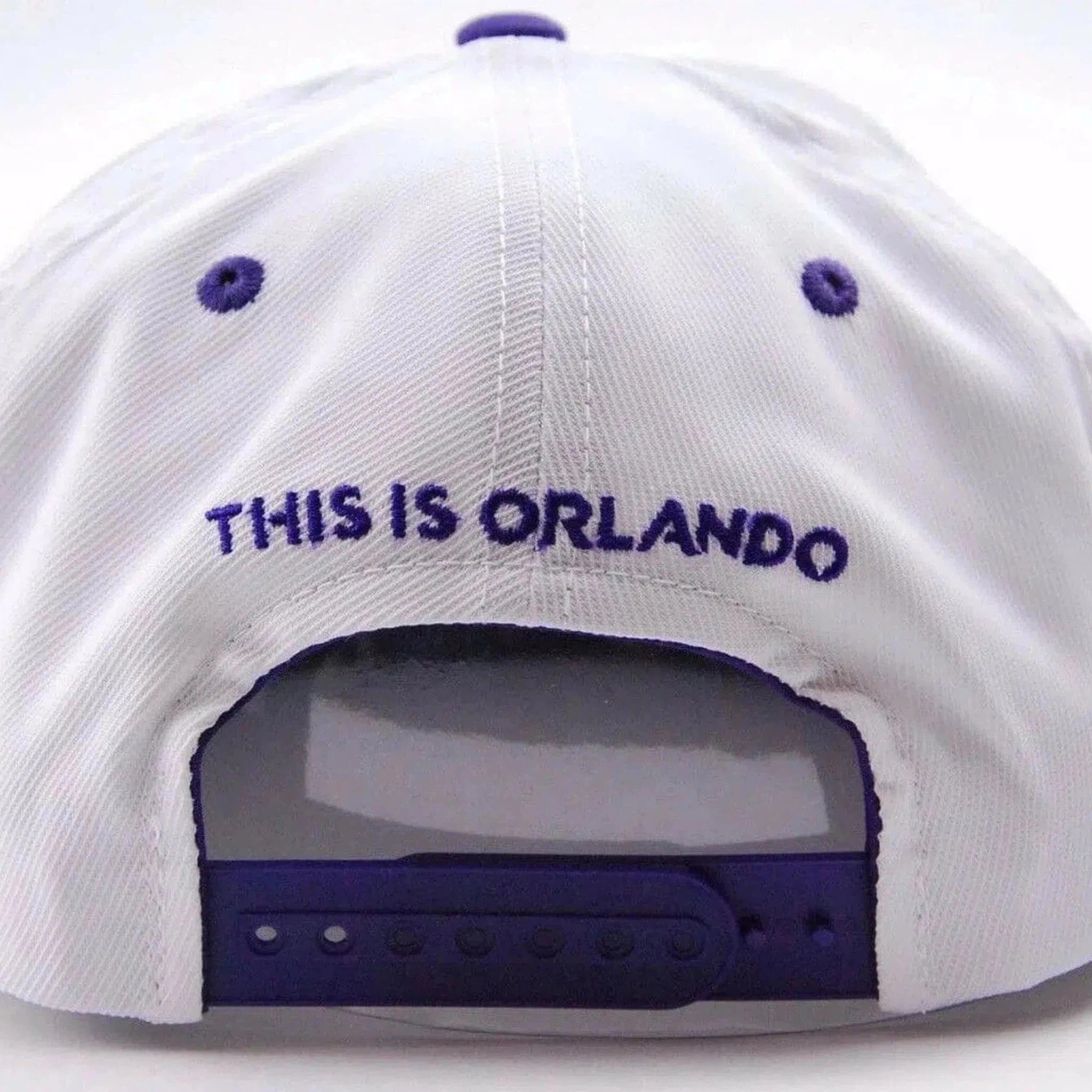 Orlando City SC Adidas VI83Z MLS Launch Soccer Team Snapback Hat Flat Bill Cap