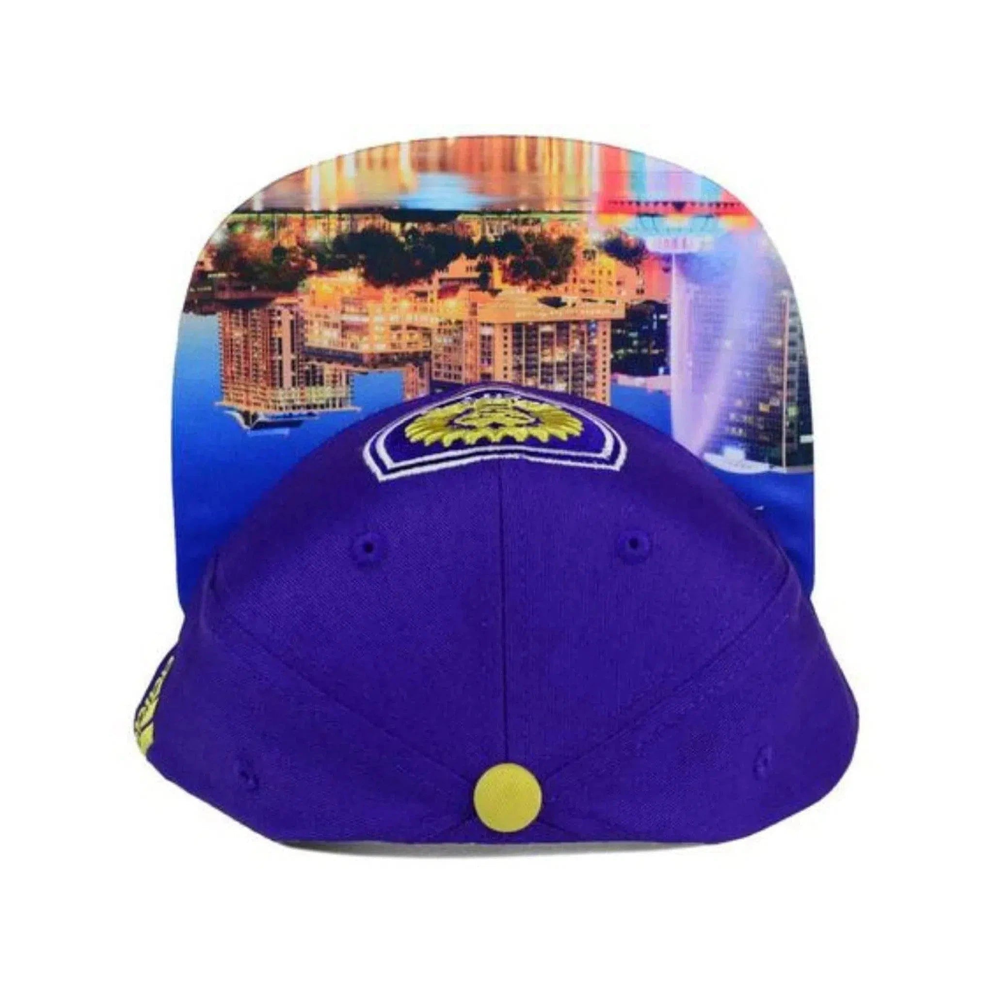 Orlando City SC Adidas VM75Z MLS Skyline Soccer Team Logo Snapback Cap