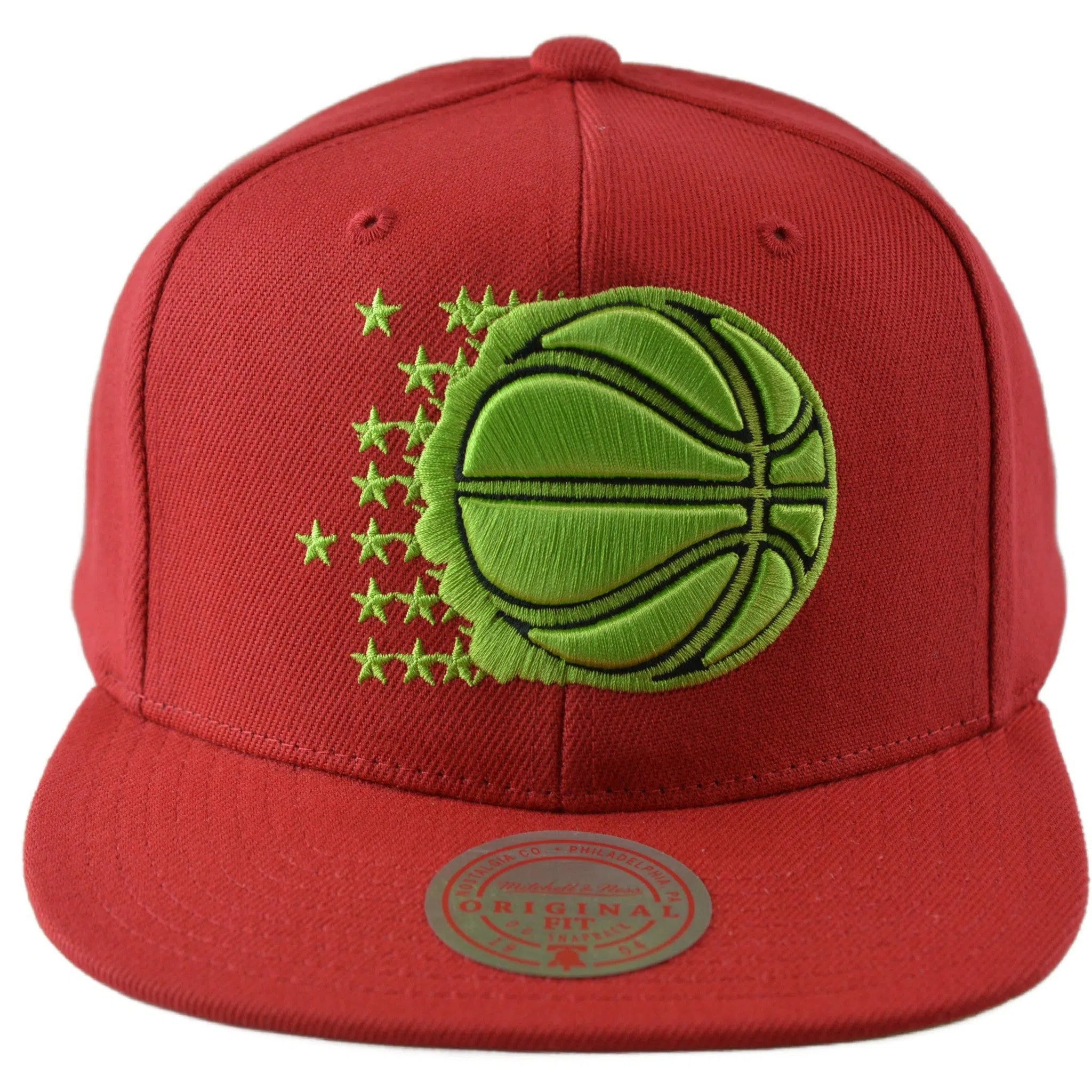 Orlando Magic NBA Reverse Grinch Men's Basketball Snapback Cap Flat bill Hat by Mitchell & Ness