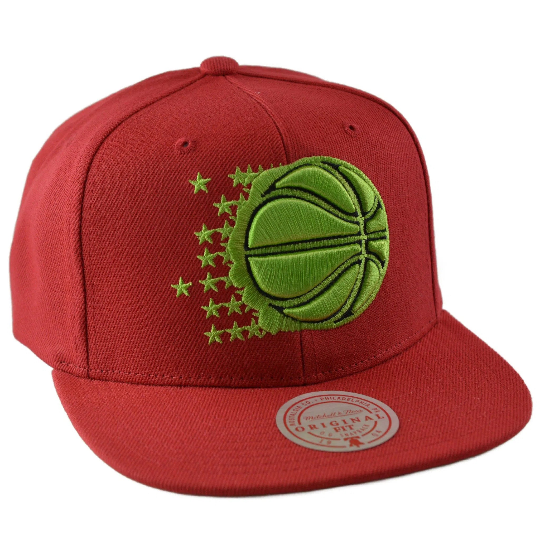 Orlando Magic NBA Reverse Grinch Men's Basketball Snapback Cap Flat bill Hat by Mitchell & Ness