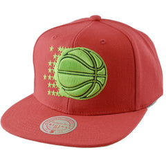 Orlando Magic NBA Reverse Grinch Men's Basketball Snapback Cap Flat bill Hat by Mitchell & Ness