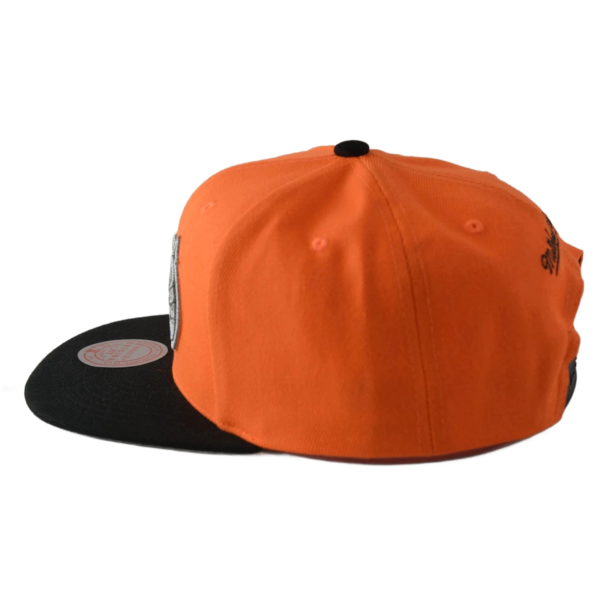 Orlando Magic NBA Team DNA 2 Tone Orange & Black Men's Snapback Hat by Mitchell & Ness