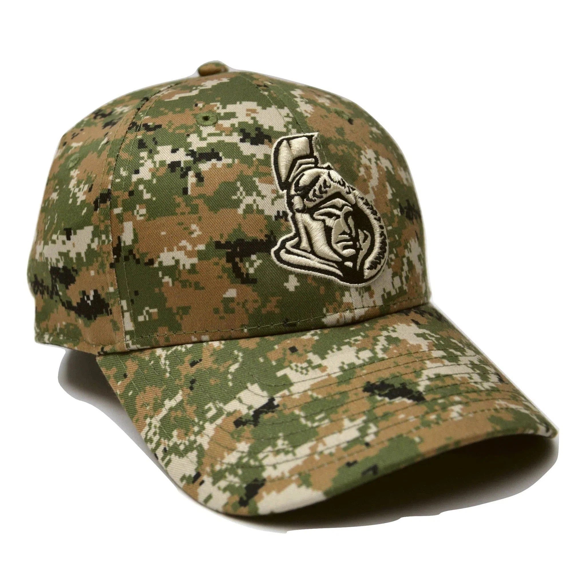 Ottawa Senators Military Appreciation NHL Team Logo Camo Adjustable Hockey Hat