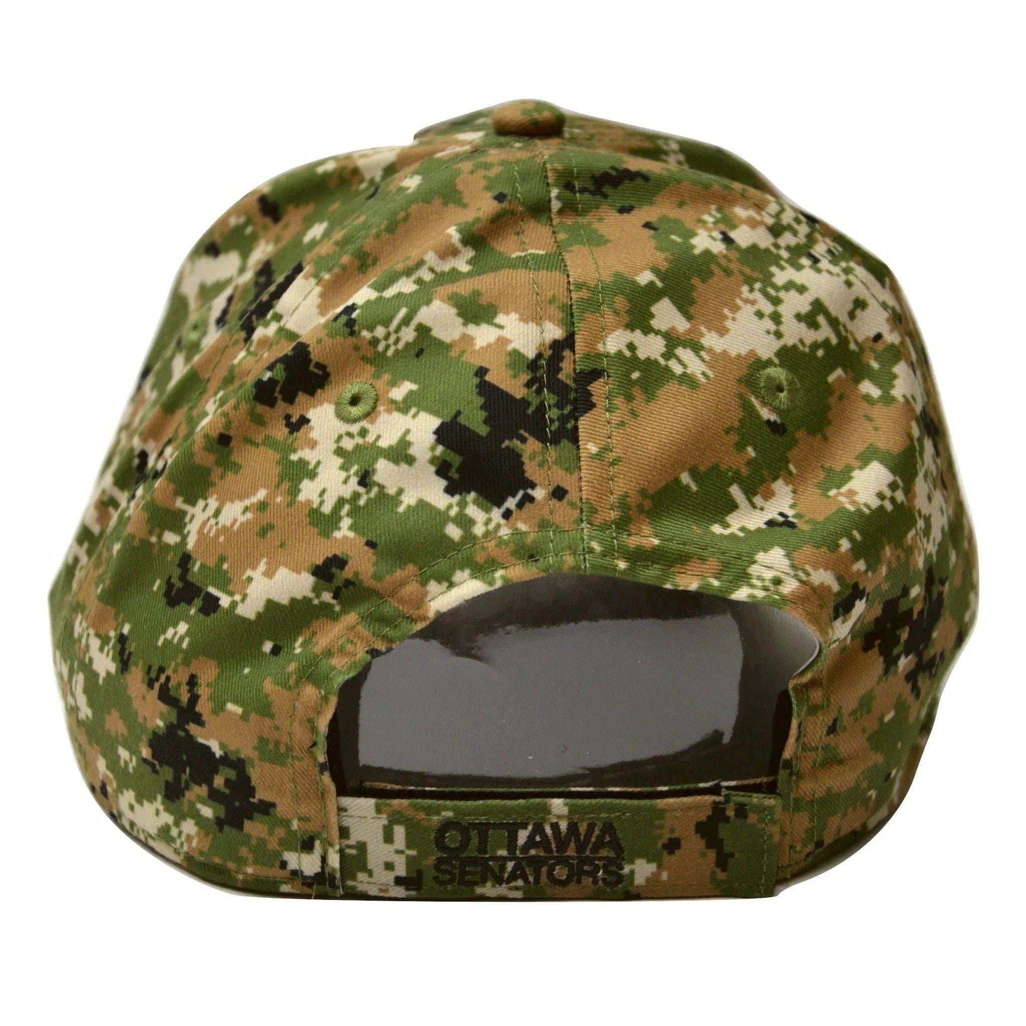 Ottawa Senators Military Appreciation NHL Team Logo Camo Adjustable Hockey Hat