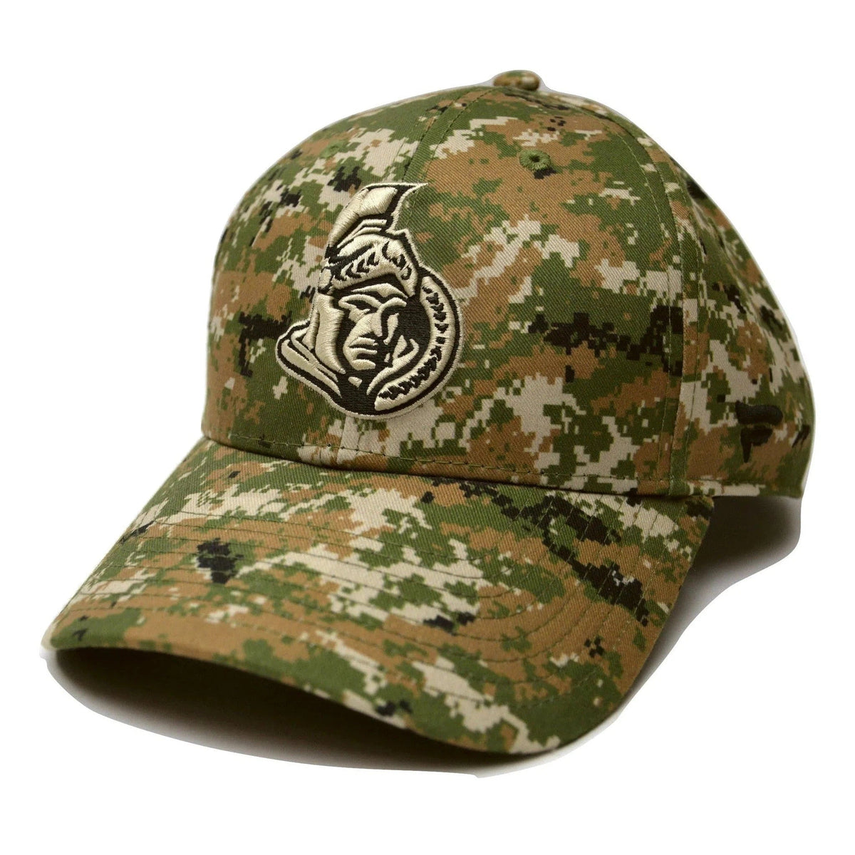 Ottawa Senators Military Appreciation NHL Team Logo Camo Adjustable Hockey Hat