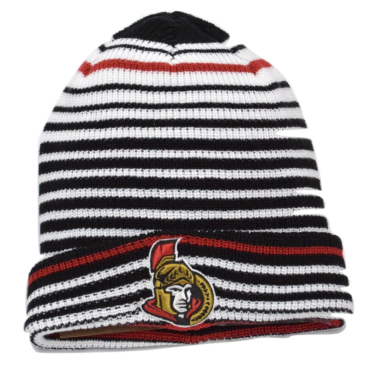 Ottawa Senators NHL Hockey Iconic Layer Core Cuffed Knit Winter Hat