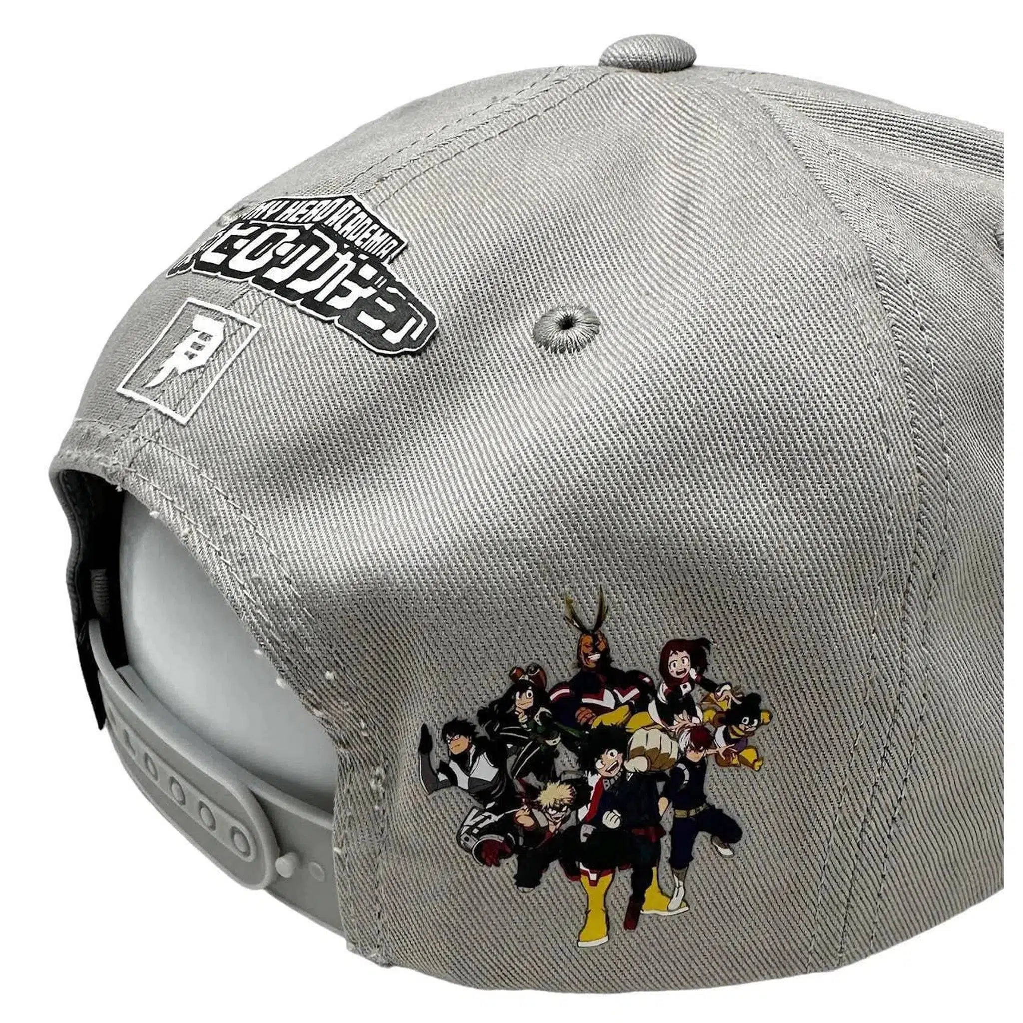 Primitive X Skateboarding My Hero Academia Anime Gray Snapback Cap, Hat