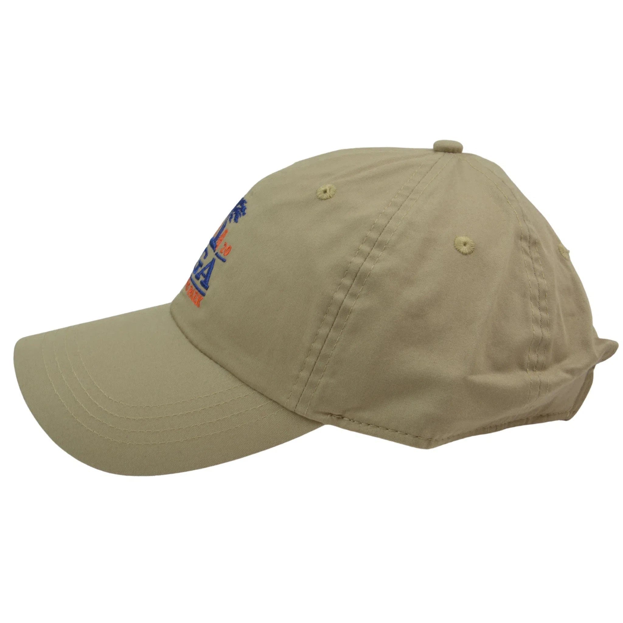 PGA Harding Park Lightweight Cotton Adjustable Khaki Golf Hat