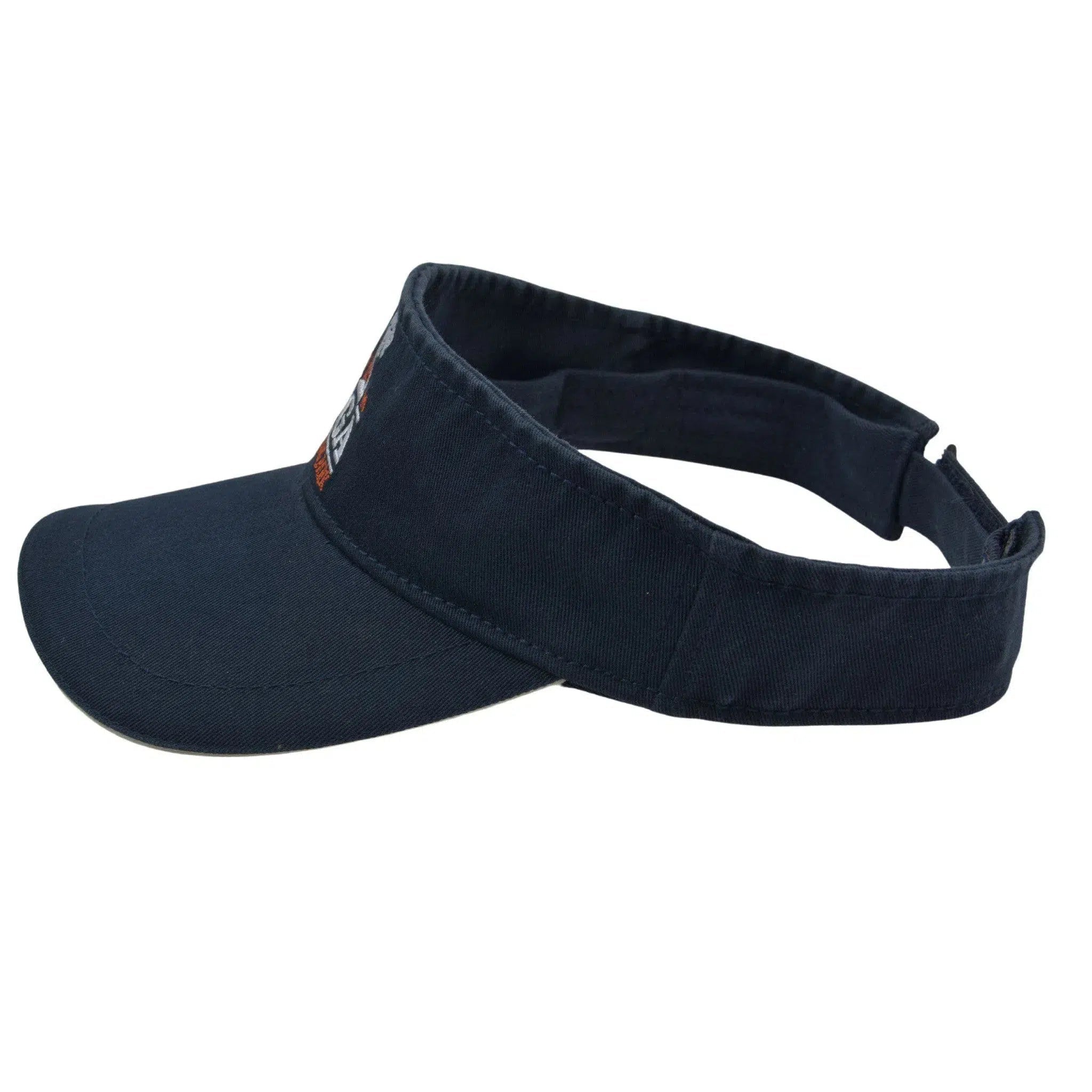 PGA Harding Park Relaxed Fit Navy Blue Cotton Golf Sun Visor