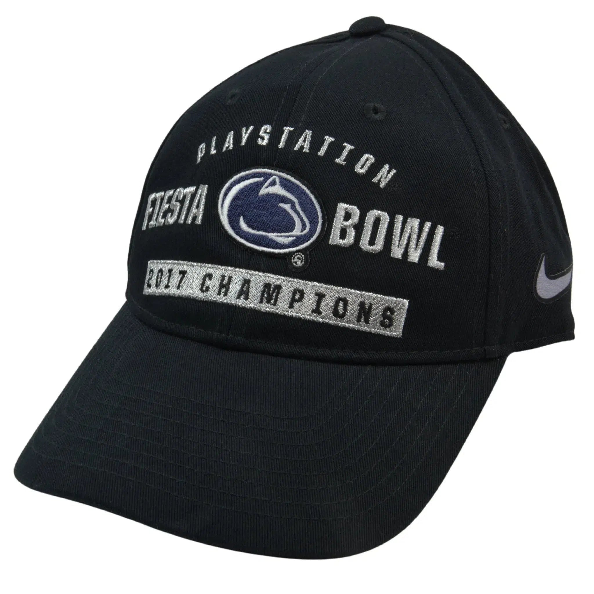 Penn State Nittany Lions Nike NCAA Fiesta Bowl PlayStation Champions Adjustable Black Hat