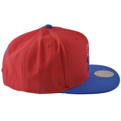 Philadelphia 76ers 2 Tone NBA Team Wool Blend Men's Snapback Hat by Mitchell & Ness