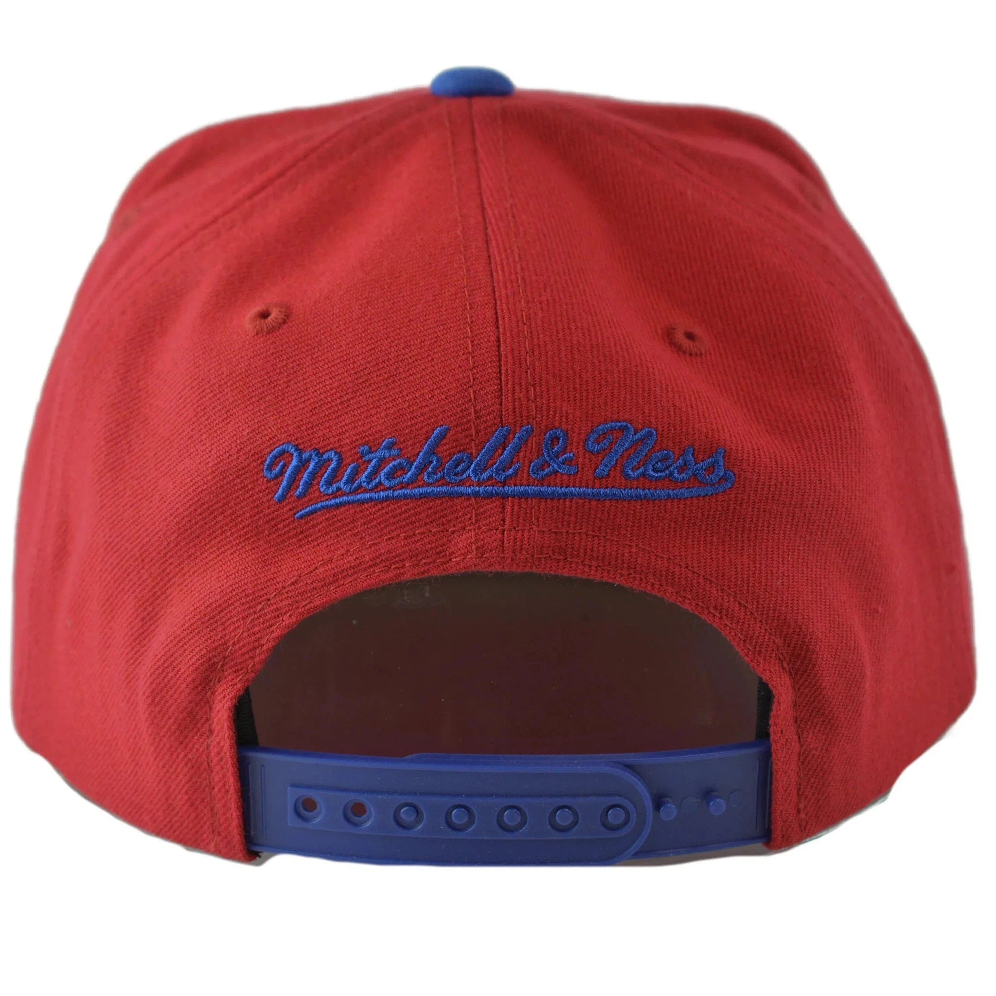 Philadelphia 76ers 2 Tone NBA Team Wool Blend Men's Snapback Hat by Mitchell & Ness