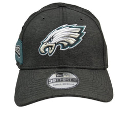 Philadelphia Eagles New Era 39THIRTY NFL Gray Onfield Football Flex Fit Cap