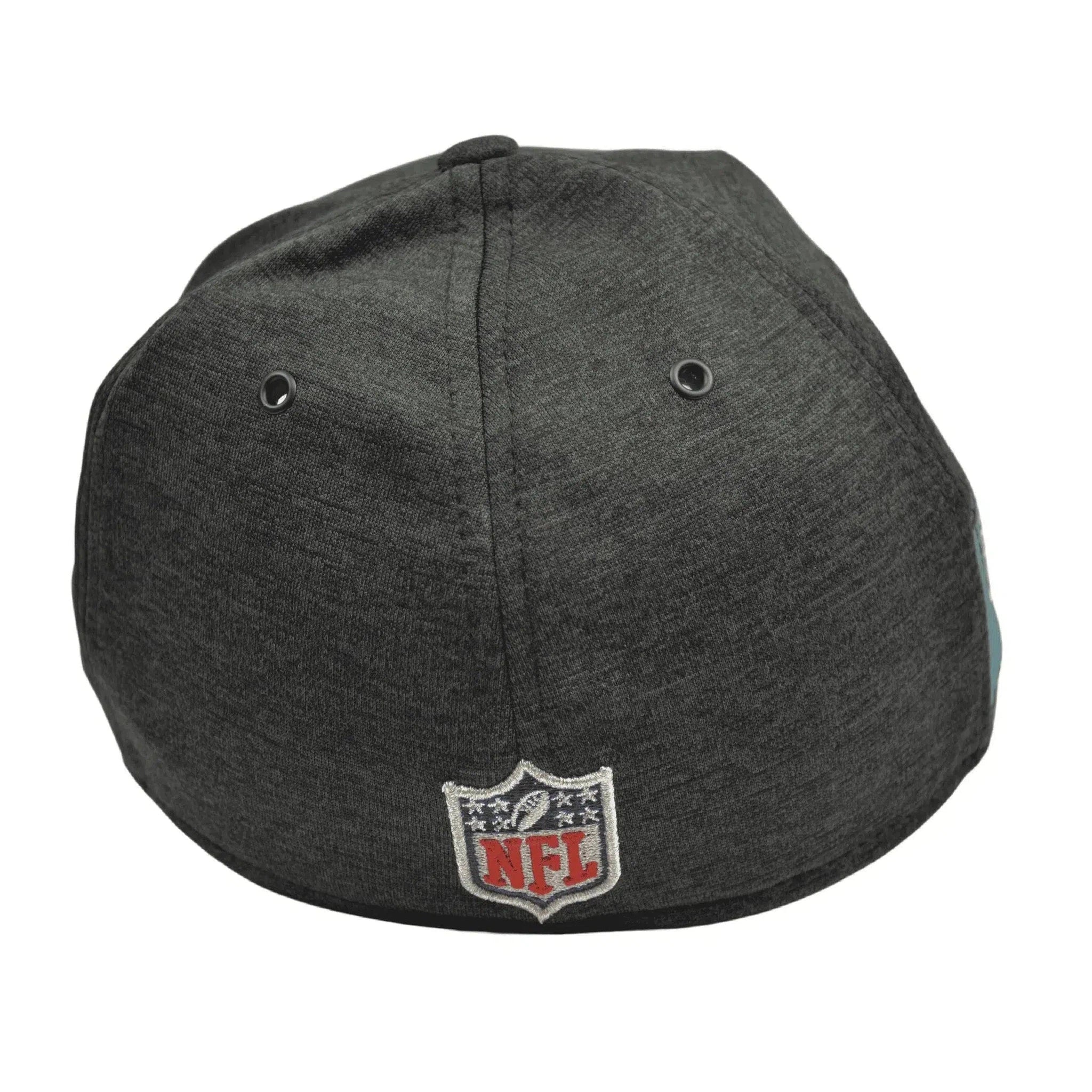 Philadelphia Eagles New Era 39THIRTY NFL Gray Onfield Football Flex Fit Cap