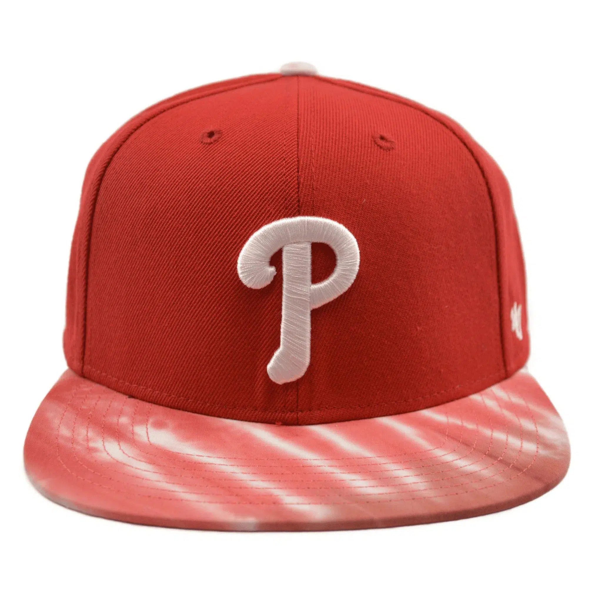 Philadelphia Phillies Team Color Truckin MLB Captain 2Tone Snapback Hat