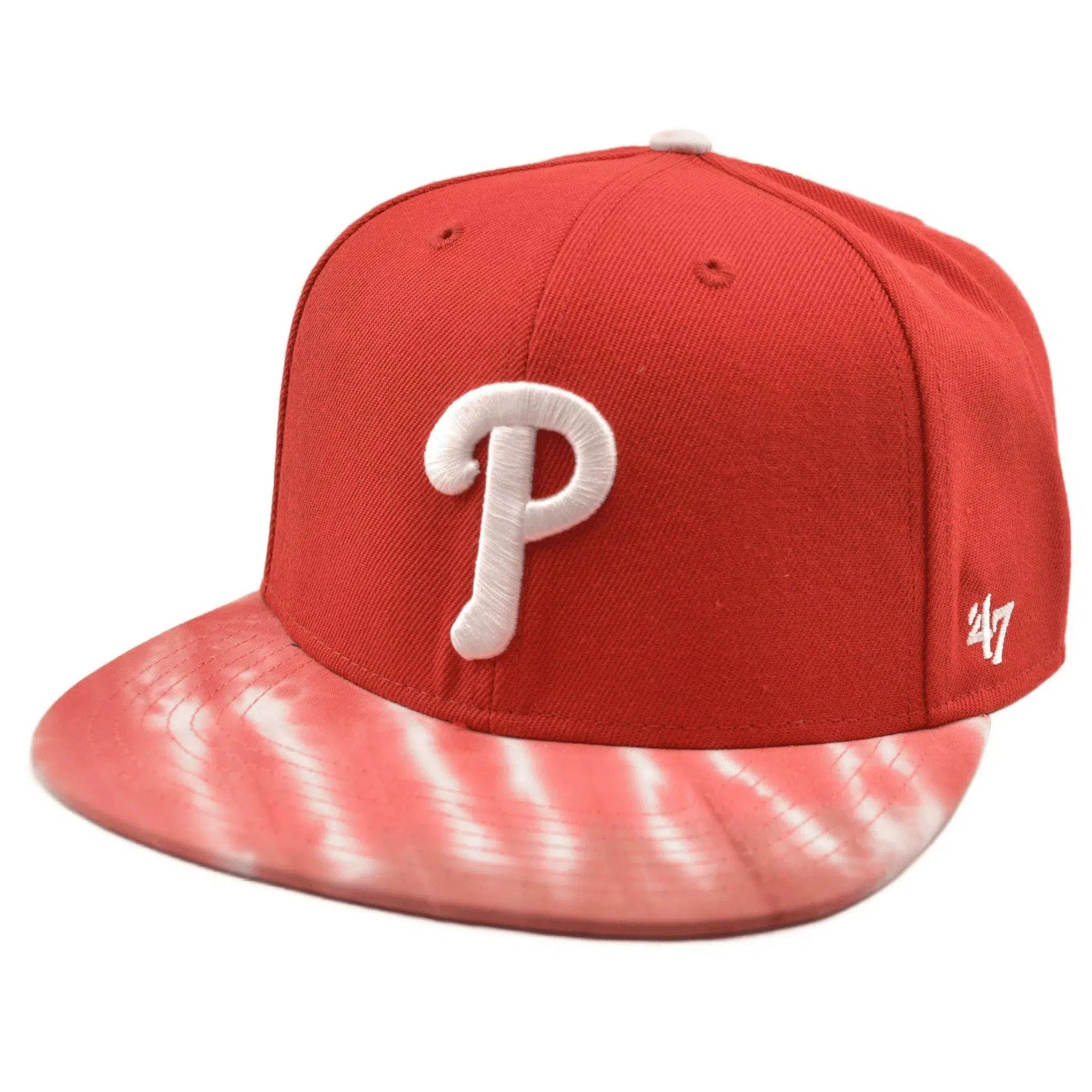 Philadelphia Phillies Team Color Truckin MLB Captain 2Tone Snapback Hat