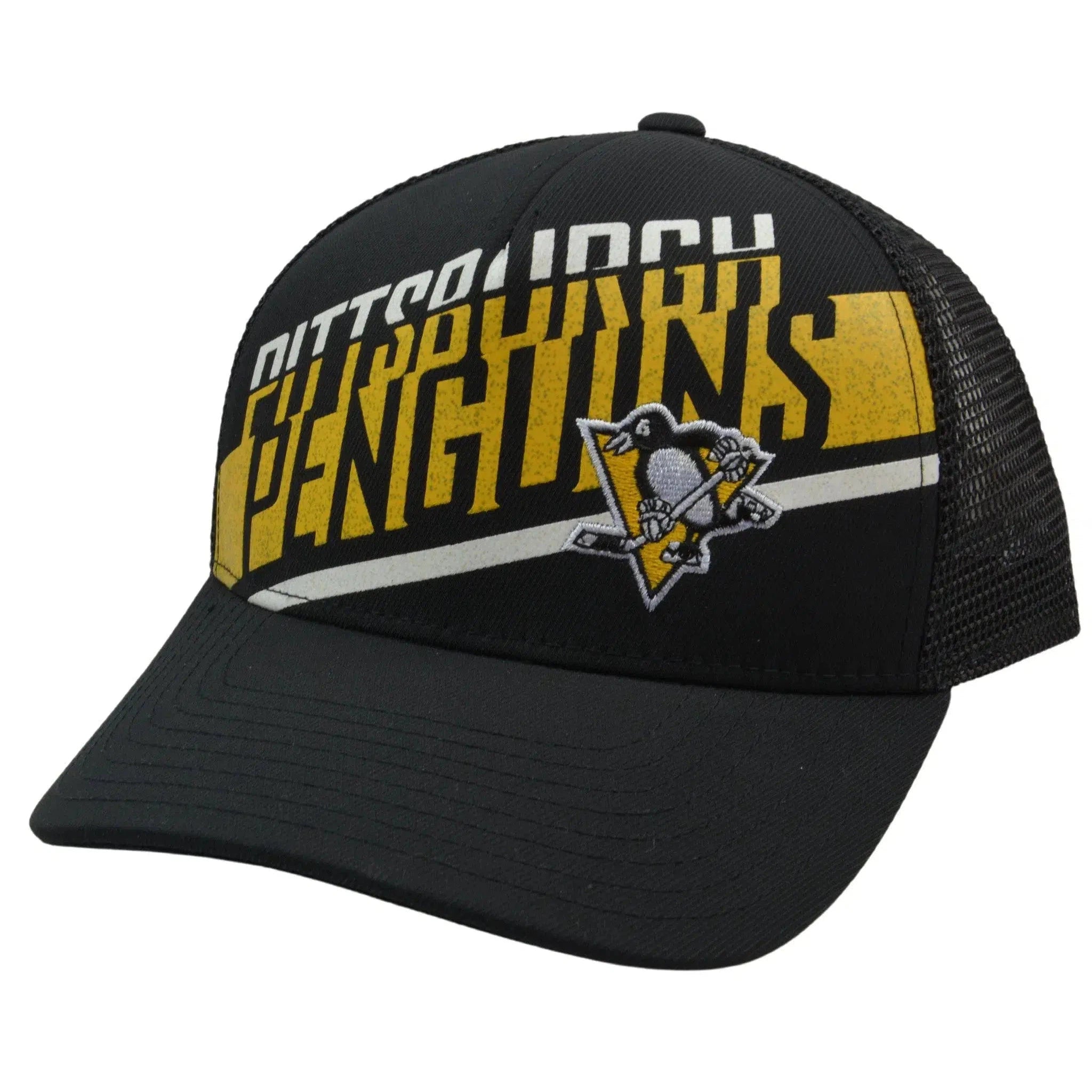 Pittsburgh Penguins 11EYZ NHL A Laser Team Meshback Hockey Hat