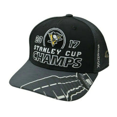 Pittsburgh Penguins NHL 2017 Stanley Cup Champions Adjustable Hockey Hat