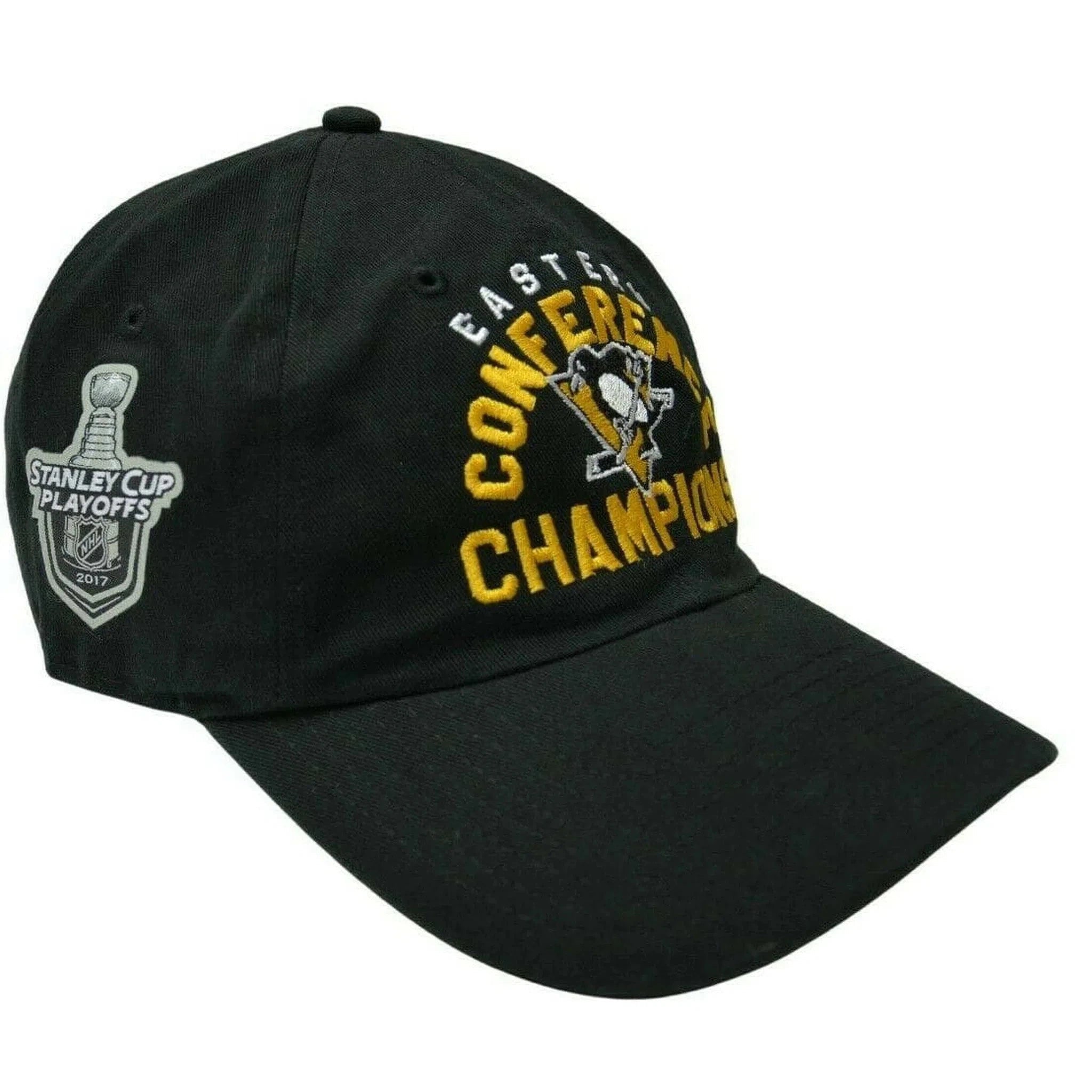 Pittsburgh Penguins NHL SC Conference Champions Hockey Dad Hat