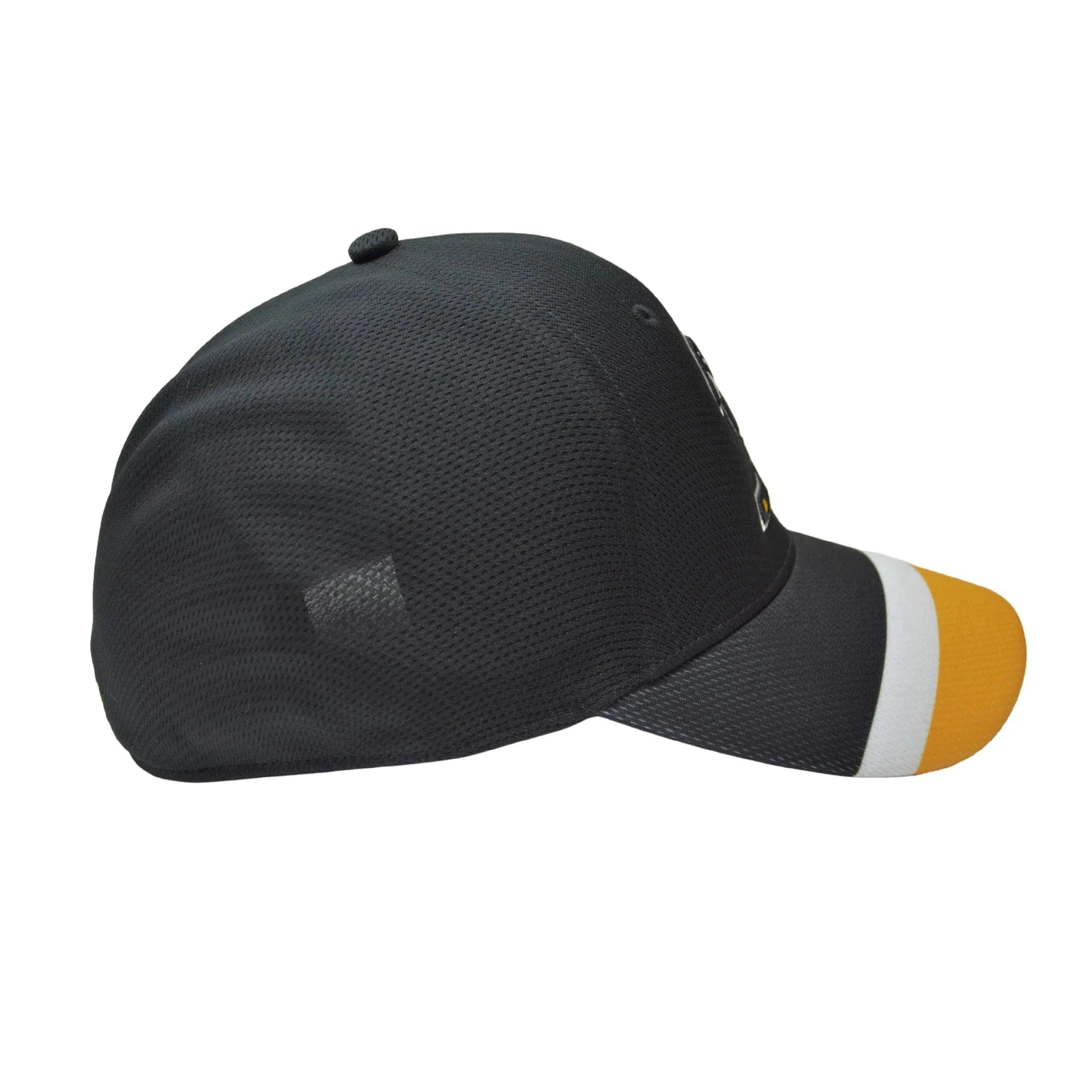 Pittsburgh Penguins NHL Team Colors Solo Stretch Fit Cap Hockey Hat