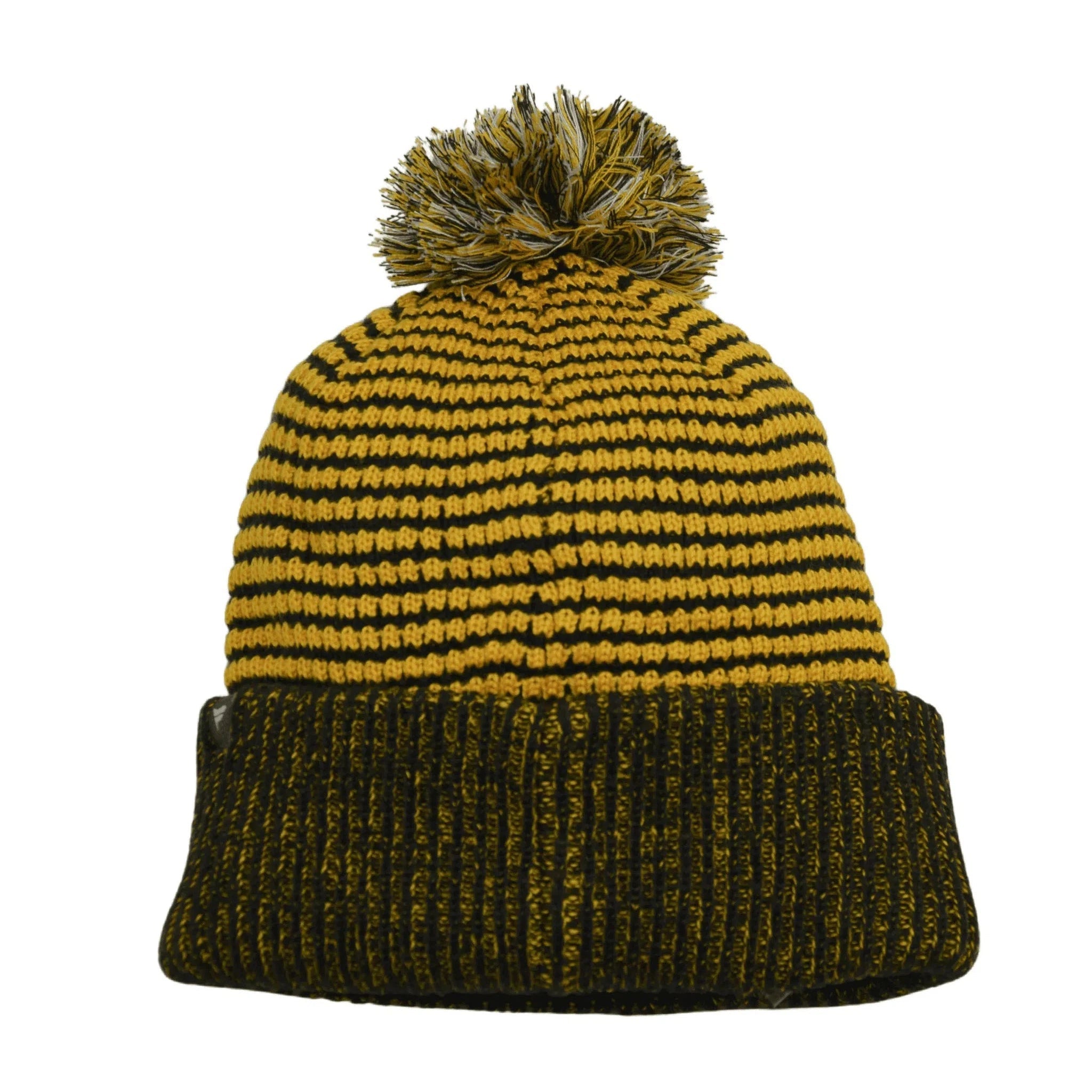 Pittsburgh Penguins NHL Team Wordmark Knit Beanie Pom Pom Winter Hat