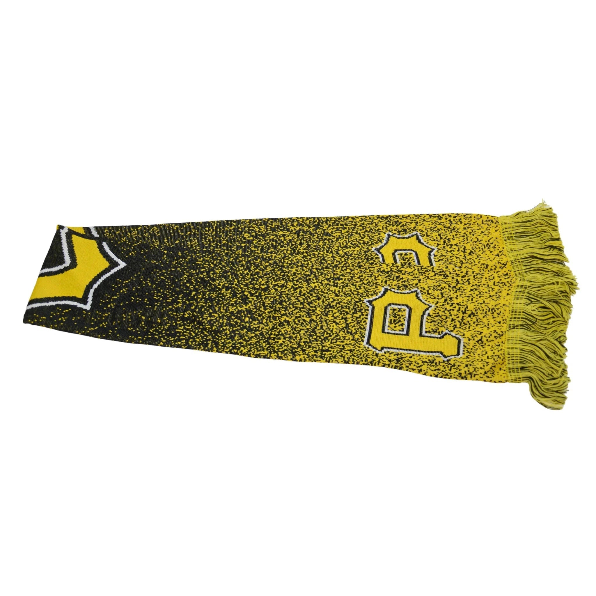 Pittsburgh Pirates MLB Team Logo Speckled Knit Winter Scarf