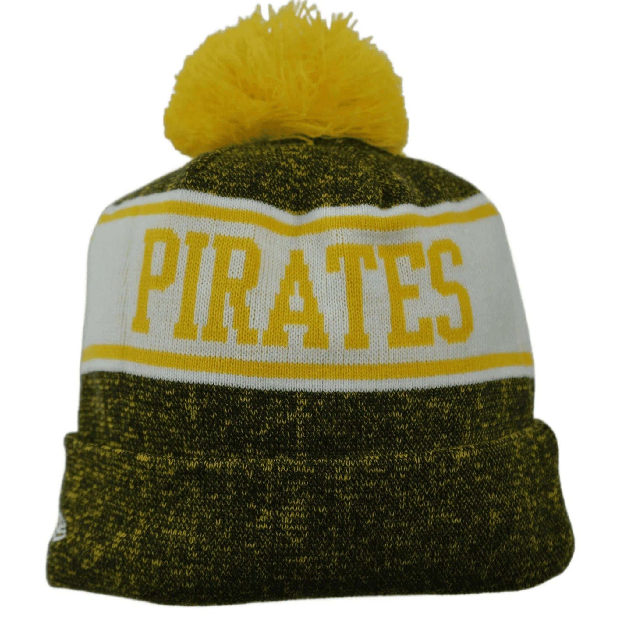 Pittsburgh Pirates New Era MLB Knit Banner Cuffed Beanie Logo Pom Winter Hat