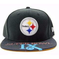 Pittsburgh Steelers New Era 9Fifty NFL Football Team Super Bowl IX Snapback Cap