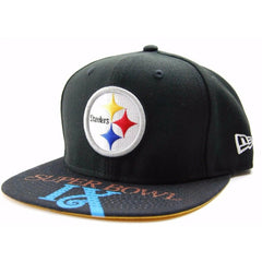 Pittsburgh Steelers New Era 9Fifty NFL Football Team Super Bowl IX Snapback Cap