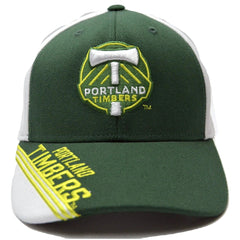 Portland Timbers Adidas M384Z MLS Team Logo Flex Fit Soccer Cap Hat L/XL