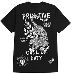 Primitive & Call of Duty, Modern Warfare Collaborative Task Force Black Gamer T-Shirt