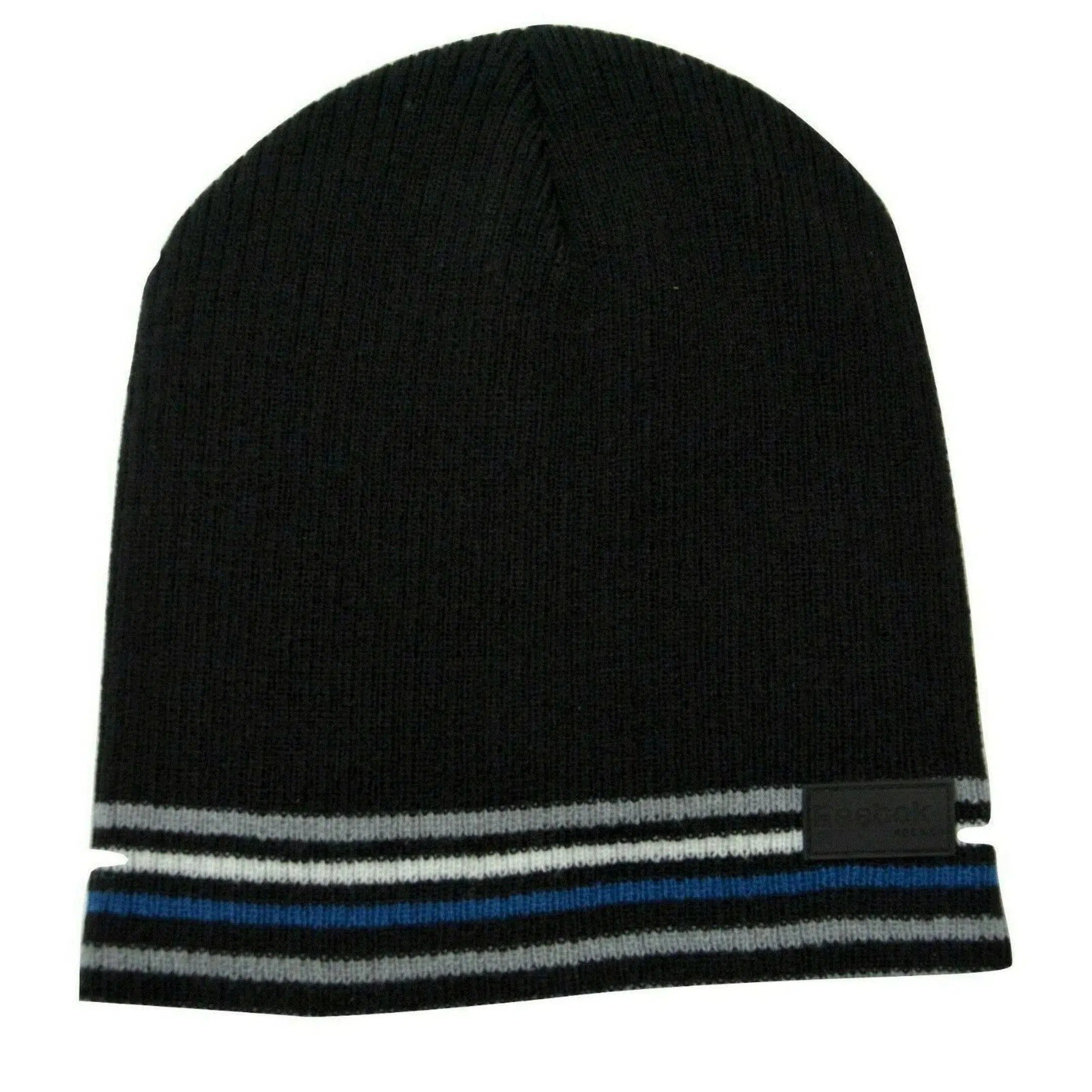 Reebok C1413 Branded Hockey Logo Lifestyle Knit Beanie Winter Hat