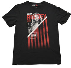 Ronda Rousey Authentic Reebok UFC Fighter Mixed Martial Arts MMA Men's T-Shirt