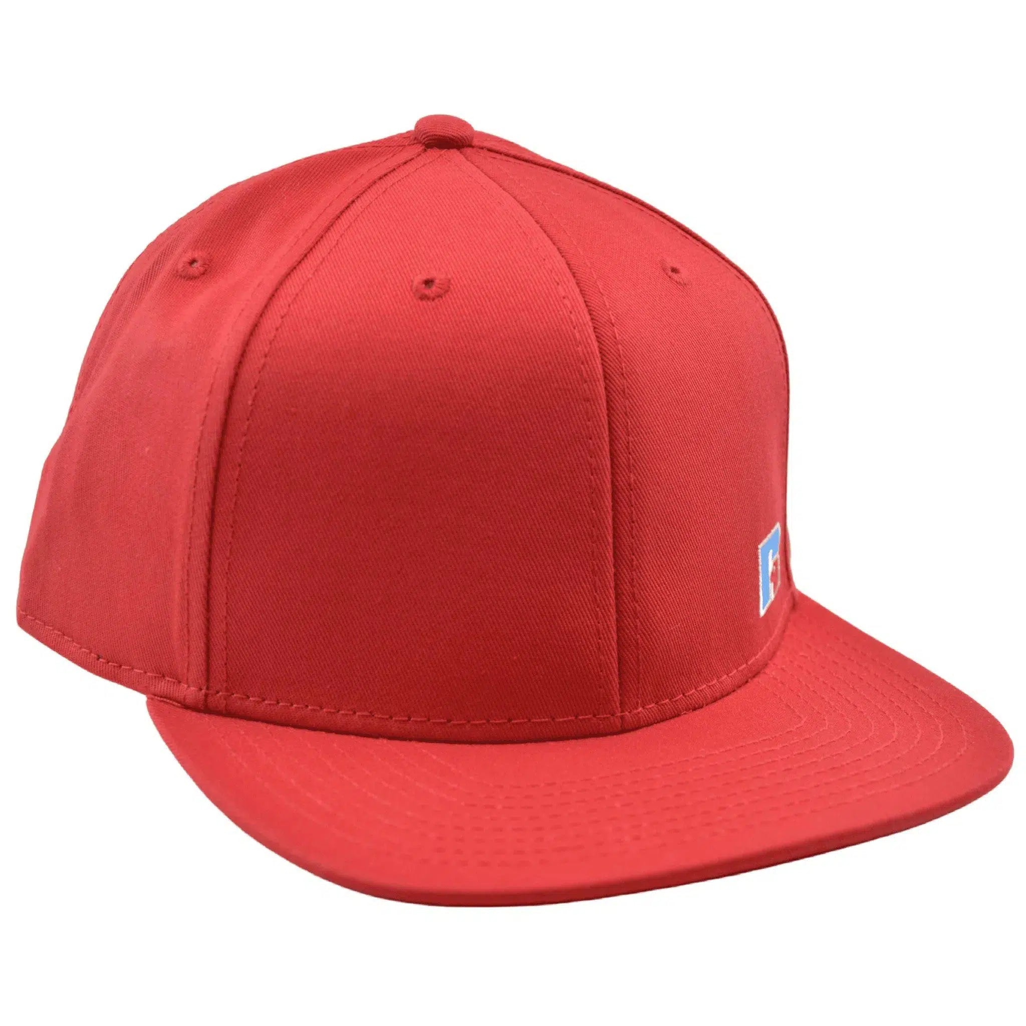 Russell Athletic Sportswear "R" Logo Red Flat Bill Snapback Hat