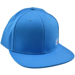 Russell Athletic Sportswear "R" Logo Royal Blue Flat Bill Snapback Hat