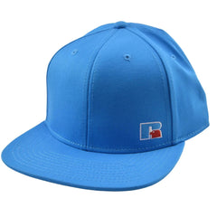 Russell Athletic Sportswear "R" Logo Royal Blue Flat Bill Snapback Hat