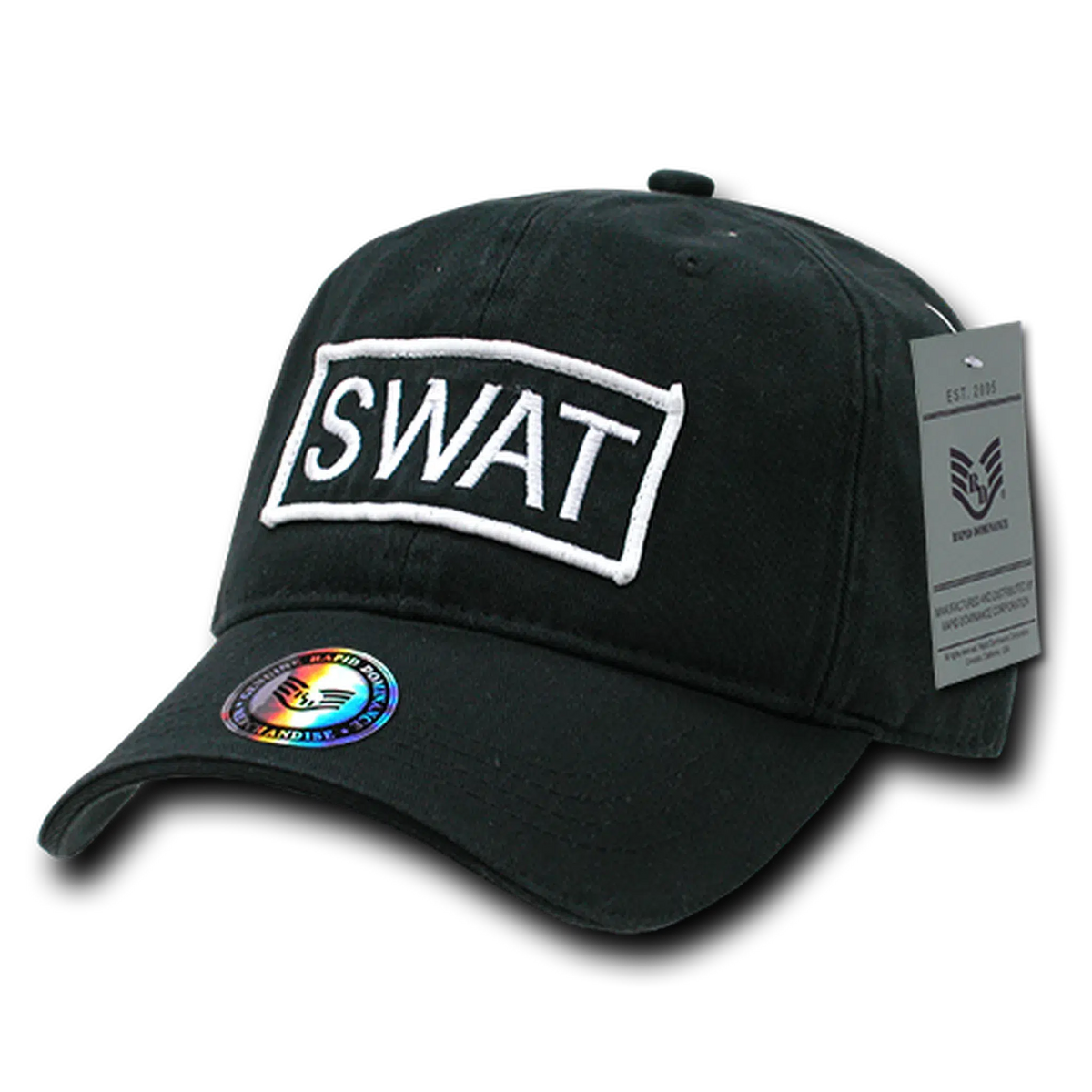 SWAT Law Enforcement Raid Cap Relaxed Fit Tactical Police Hat by Rapid Dominance