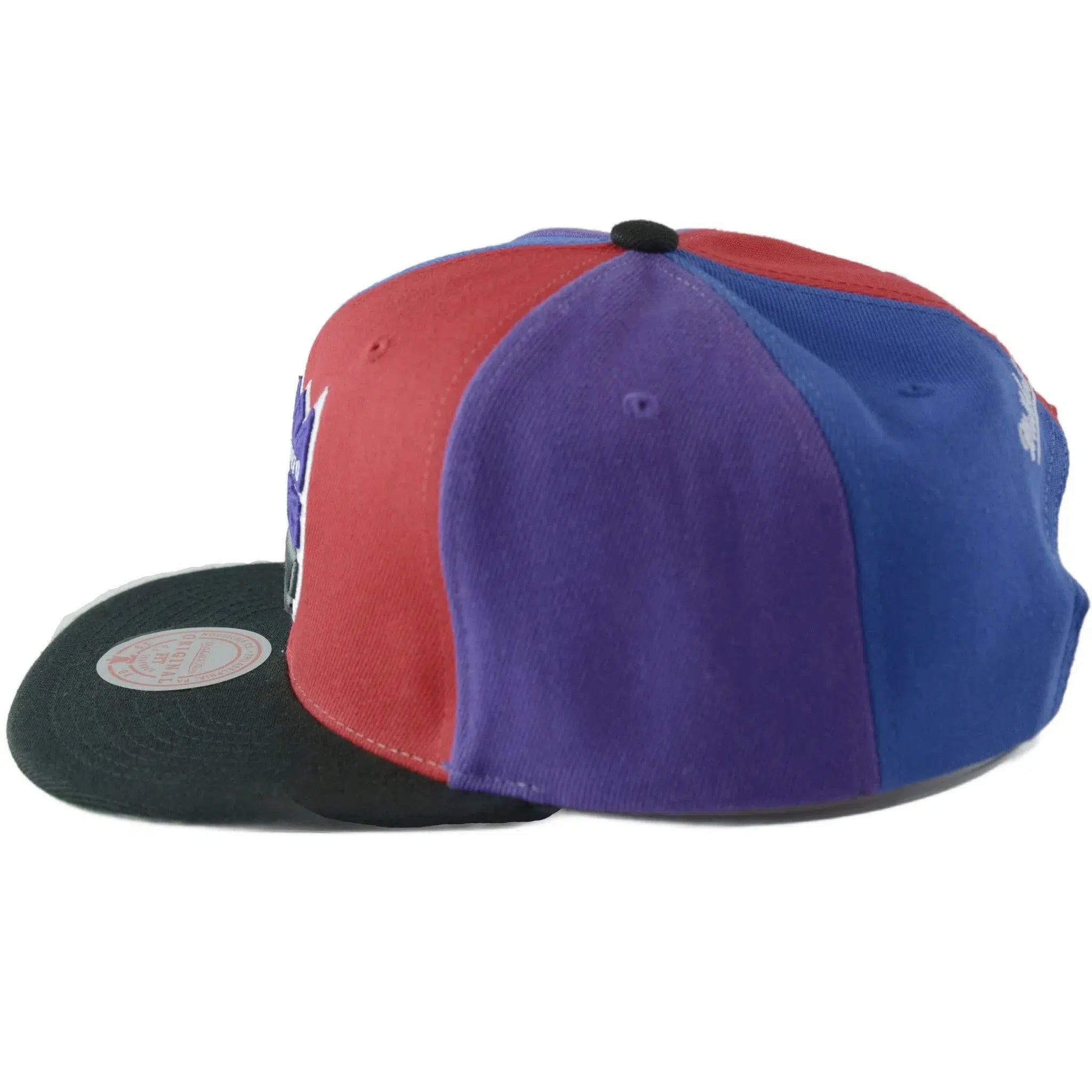 Sacramento Kings NBA Team Era Pinwheel Men's Snapback Cap, Flat Bill Hat by Mitchell & Ness