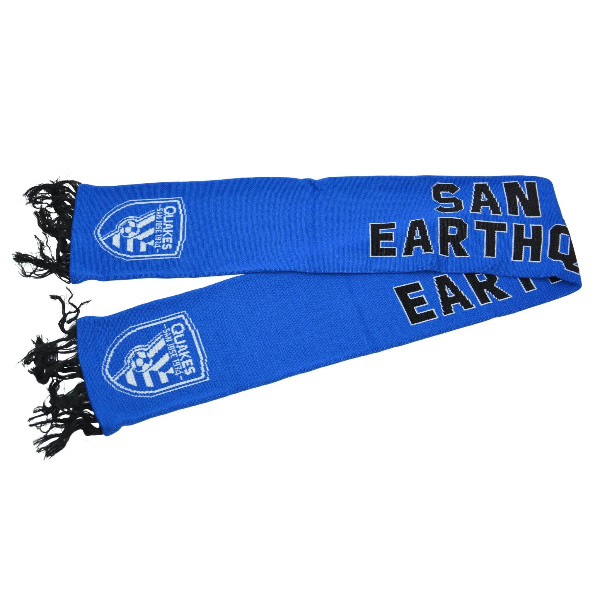 San Jose Earthquakes FC MLS Core Soccer Winter Knit Scarf