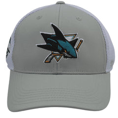 San Jose Sharks NHL Contender Western Conference Meshback OSFM Flex Fit Hat