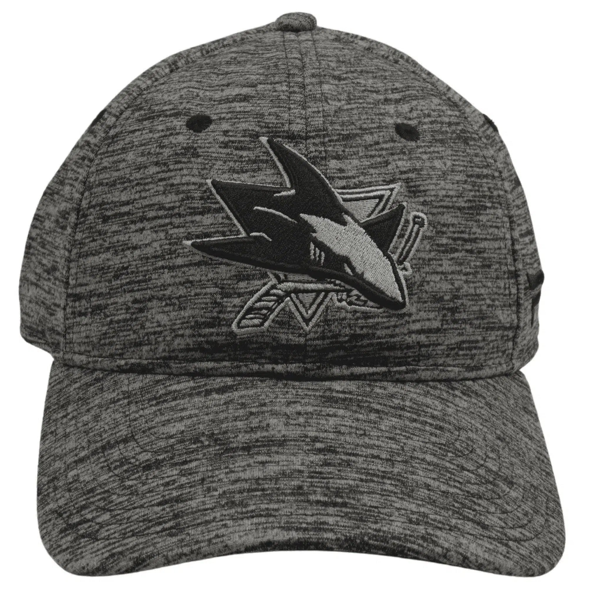 San Jose Sharks NHL Unstructured Black & Gray Clutch Hockey Hat