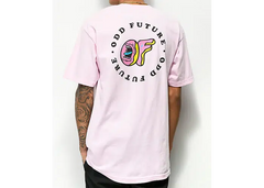 Santa Cruz Skate Apparel Odd Future Logo Men's Short Sleeve Pink T-Shirt