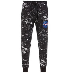 Navy Yard Top Designer NASA Meatball Logo Black Jogger Adult Sweatpant