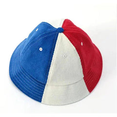 McNairy & Co ABA Gilligan Red, White, and Blue Corduroy Bucket Hat