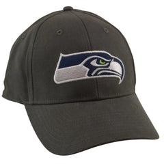 Seattle Seahawks NFL Team Apparel Structured Adjustable Gray NFL Football Hat