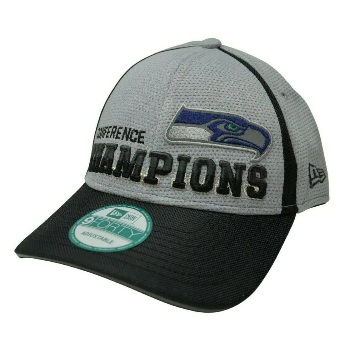 Seattle Seahawks New Era 9FORTY NFC Conference Champions Adjustable NFL Hat