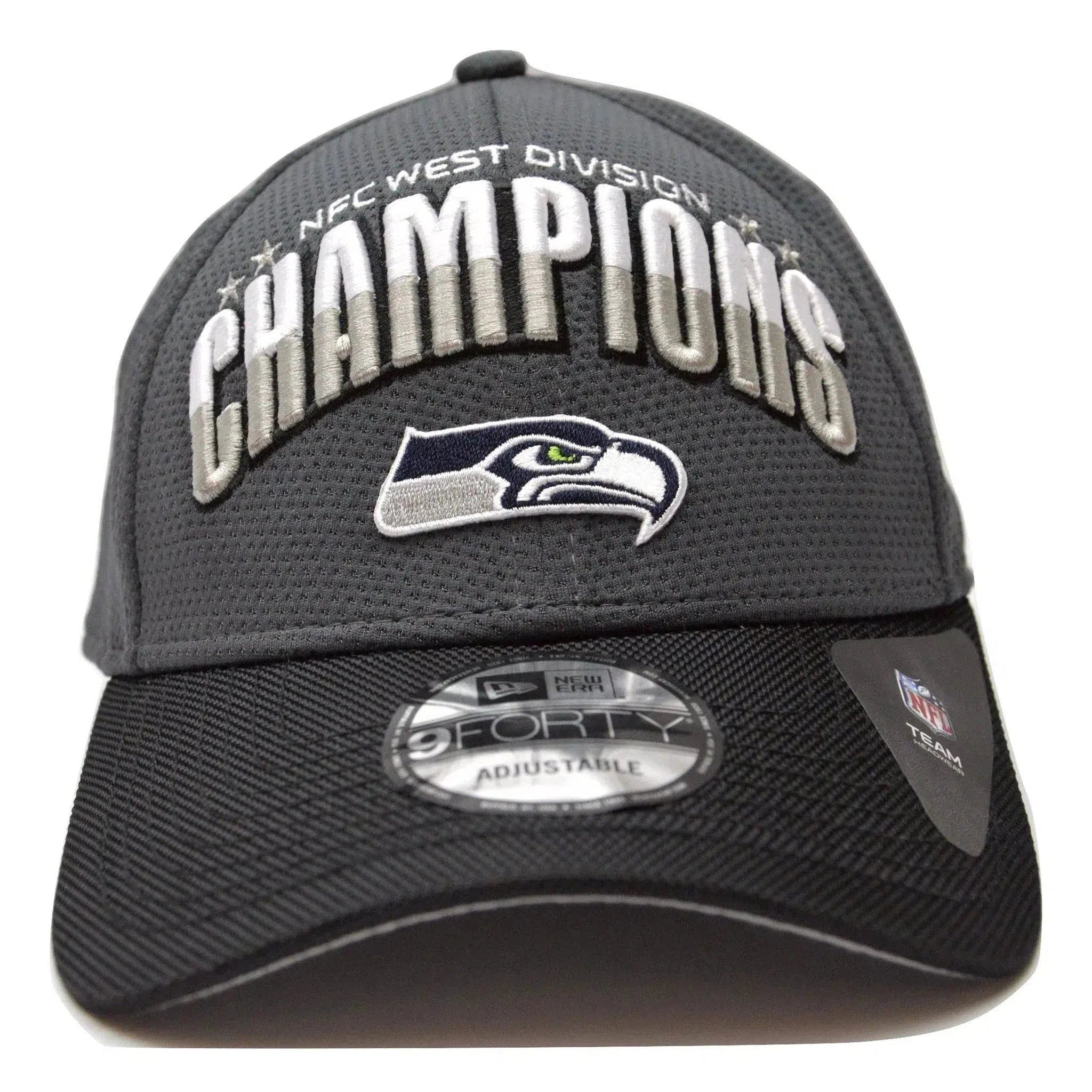 Seattle Seahawks New Era 9FORTY NFC West Champions Adjustable NFL Team Cap