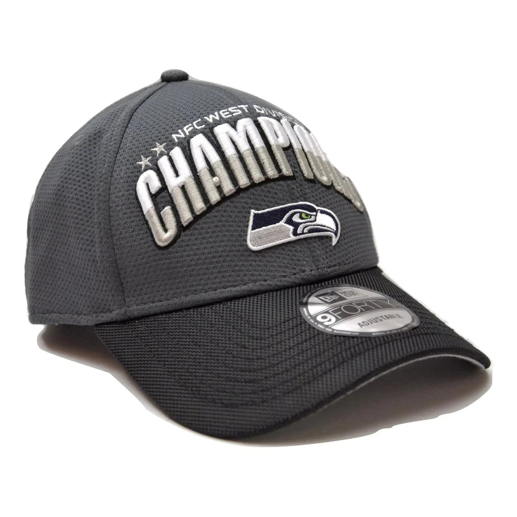 Seattle Seahawks New Era 9FORTY NFC West Champions Adjustable NFL Team Cap