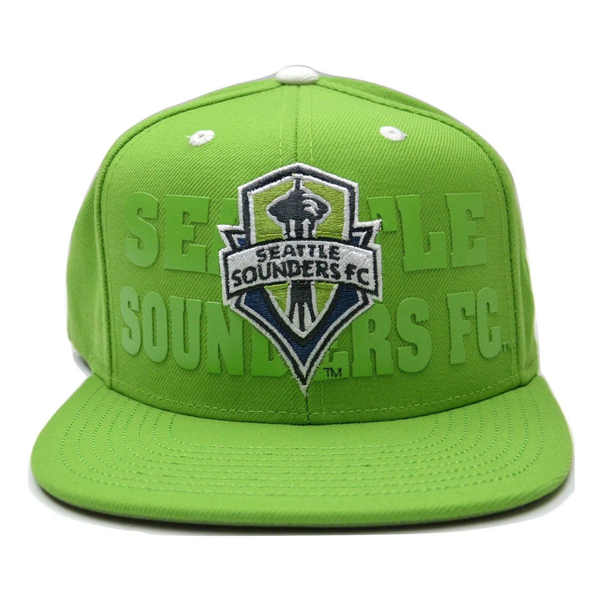 Seattle Sounders FC adidas NZP50 Academy MLS Soccer Team Snapback Hat Adjustable Cap